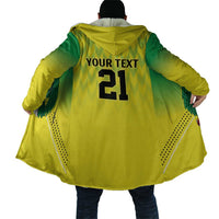 Nigeria Cricket Custom Cloak Najeriya Yellow Greens Eagle - Wonder Print Shop