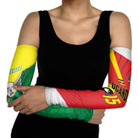 Nigeria Cricket Custom Arm Sleeves Najeriya Angry Eagle Flag Motif - Wonder Print Shop