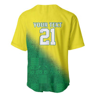 Nigeria Cricket Custom Baseball Jersey Najeriya Angry Eagle Flag Motif - Wonder Print Shop