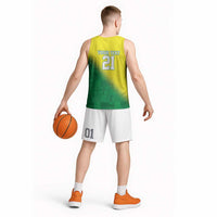 Nigeria Cricket Custom Basketball Jersey Najeriya Angry Eagle Flag Motif - Wonder Print Shop