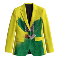Nigeria Cricket Custom Blazer Najeriya Angry Eagle Flag Motif - Wonder Print Shop
