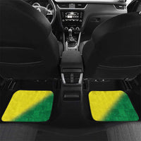 Nigeria Cricket Custom Car Mats Najeriya Angry Eagle Flag Motif - Wonder Print Shop