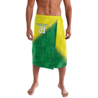 Nigeria Cricket Custom Lavalava Najeriya Angry Eagle Flag Motif - Wonder Print Shop