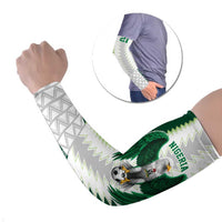 Nigeria Football Custom Arm Sleeves Classic 20-21 Home Jersey - Wonder Print Shop