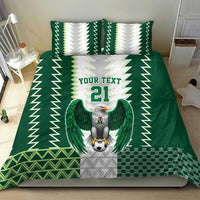 Nigeria Football Custom Bedding Set Classic 20-21 Home Jersey - Wonder Print Shop