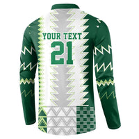 Nigeria Football Custom Button Sweatshirt Classic 20-21 Home Jersey - Wonder Print Shop