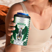 Nigeria Football Custom 4 in 1 Can Cooler Tumbler Classic 20-21 Home Jersey - Wonder Print Shop