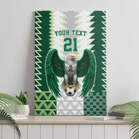 Nigeria Football Custom Canvas Wall Art Classic 20-21 Home Jersey - Wonder Print Shop