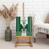 Nigeria Football Custom Canvas Wall Art Classic 20-21 Home Jersey - Wonder Print Shop