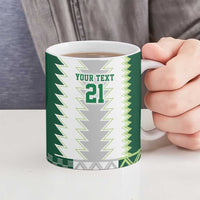 Nigeria Football Custom Ceramic Mug Classic 20-21 Home Jersey - Wonder Print Shop