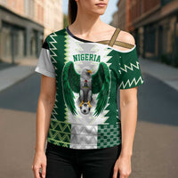 Nigeria Football Custom Cross Shoulder Shirt Classic 20-21 Home Jersey - Wonder Print Shop