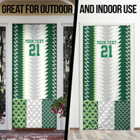 Nigeria Football Custom Door Cover Classic 20-21 Home Jersey - Wonder Print Shop