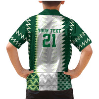 Nigeria Football Custom Family Matching Mermaid Dress and Hawaiian Shirt Classic 20-21 Home Jersey - Wonder Print Shop
