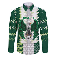 Nigeria Football Custom Family Matching Mermaid Dress and Hawaiian Shirt Classic 20-21 Home Jersey - Wonder Print Shop