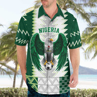 Nigeria Football Custom Hawaiian Shirt Classic 20-21 Home Jersey - Wonder Print Shop
