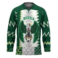 Nigeria Football Custom Hockey Jersey Classic 20-21 Home Jersey - Wonder Print Shop