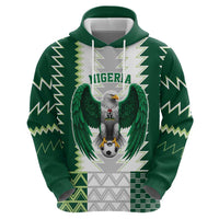 Nigeria Football Custom Hoodie Classic 20-21 Home Jersey - Wonder Print Shop