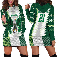 Nigeria Football Custom Hoodie Dress Classic 20-21 Home Jersey - Wonder Print Shop