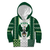 Nigeria Football Custom Kid Hoodie Classic 20-21 Home Jersey - Wonder Print Shop