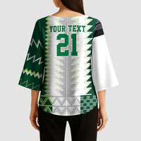 Nigeria Football Custom Kimono Sleeve Blouse Classic 20-21 Home Jersey - Wonder Print Shop