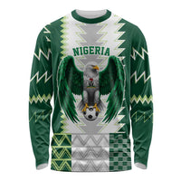Nigeria Football Custom Long Sleeve Shirt Classic 20-21 Home Jersey - Wonder Print Shop