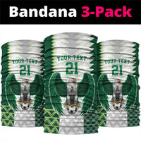 Nigeria Football Custom Neck Gaiter Classic 20-21 Home Jersey - Wonder Print Shop