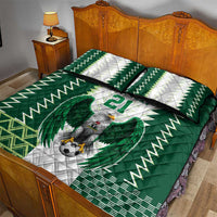 Nigeria Football Custom Quilt Bed Set Classic 20-21 Home Jersey - Wonder Print Shop