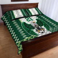 Nigeria Football Custom Quilt Bed Set Classic 20-21 Home Jersey - Wonder Print Shop