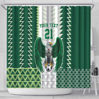 Nigeria Football Custom Shower Curtain Classic 20-21 Home Jersey - Wonder Print Shop