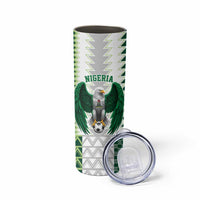 Nigeria Football Custom Skinny Tumbler Classic 20-21 Home Jersey - Wonder Print Shop