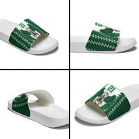 Nigeria Football Custom Slide Sandals Classic 20-21 Home Jersey - Wonder Print Shop