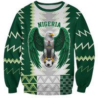 Nigeria Football Custom Sweatshirt Classic 20-21 Home Jersey - Wonder Print Shop