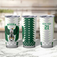 Nigeria Football Custom Tumbler Cup Classic 20-21 Home Jersey - Wonder Print Shop