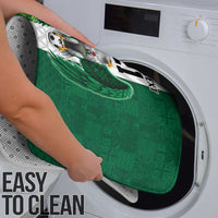 Nigeria Football Custom Bathroom Set Retro Nigeria 20-21 Eagle Flag Motif - Wonder Print Shop