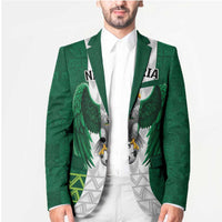 Nigeria Football Custom Blazer Retro Nigeria 20-21 Eagle Flag Motif - Wonder Print Shop
