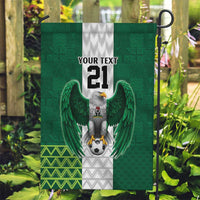 Nigeria Football Custom Garden Flag Retro Nigeria 20-21 Eagle Flag Motif - Wonder Print Shop
