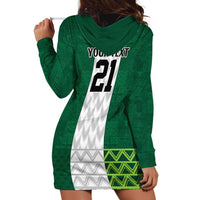 Nigeria Football Custom Hoodie Dress Retro Nigeria 20-21 Eagle Flag Motif - Wonder Print Shop