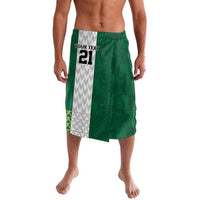 Nigeria Football Custom Lavalava Retro Nigeria 20-21 Eagle Flag Motif - Wonder Print Shop