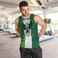 Nigeria Football Custom Men Tank Top Retro Nigeria 20-21 Eagle Flag Motif - Wonder Print Shop