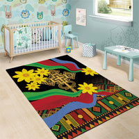 Eritrea Meskel Area Rug Eritrean Tribal Meskel Daisy Flag Inspired
