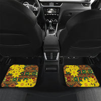 Eritrea Meskel Car Mats Eritrean Tribal Meskel Daisy Flag Inspired