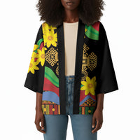 Eritrea Meskel Kimono Eritrean Tribal Meskel Daisy Flag Inspired