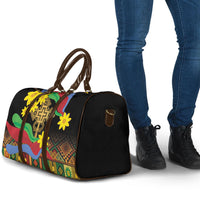Eritrea Meskel Travel Bag Eritrean Tribal Meskel Daisy Flag Inspired