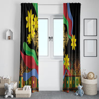 Eritrea Meskel Window Curtain Eritrean Tribal Meskel Daisy Flag Inspired