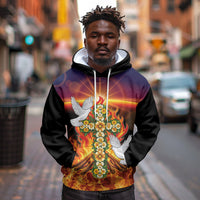 Eritrea Meskel Hoodie Demera Cross Flames of Faith