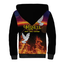 Eritrea Meskel Sherpa Hoodie Demera Cross Flames of Faith