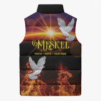 Eritrea Meskel Sleeveless Puffer Jacket Demera Cross Flames of Faith