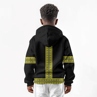 Ethiopian Enkutatash Kid Hoodie Black Adey Flower Tilet Habesha Inspired