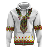 Ethiopian Enkutatash Personalized Hoodie Traditional Habesha Glass D'va Necklace Inspired