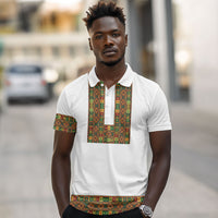 Ethiopian Enkutatash Personalized Polo Shirt Traditional Habesha Pattern